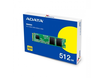 Твердотельный накопитель SSD ADATA Ultimate SU650 512GB M.2 SATA III