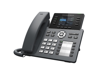 Grandstream GRP2634, Carrier-Grade IP Phones, 8  line keys, 4 SIP accounts, 32 VPK and 10 MPK, Gigabit Ethernet ports, PoE, HD (with power supply)