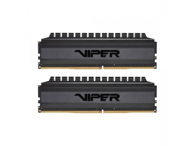 Комплект модулей памяти Patriot Viper 4 Blackout PVB48G320C6K DDR4 8GB (Kit 2x4GB) 3200MHz