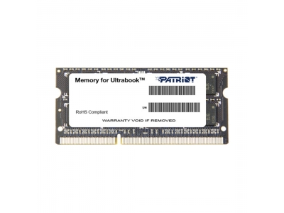 Модуль памяти для ноутбука Patriot SL PSD38G1600L2S DDR3L 8GB