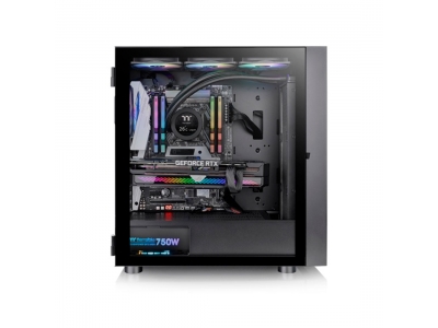 Компьютерный корпус Thermaltake H570 TG ARGB Black без Б/П