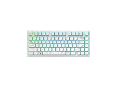 Клавиатура Dark Project ALU81A Terra Nova White