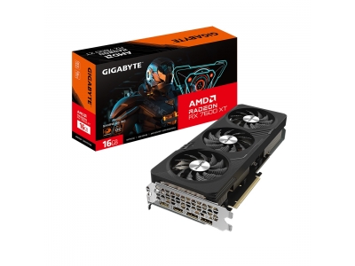 Видеокарта Gigabyte (GV-R76XTGAMING OC-16GD) Radeon RX 7600 XT GAMING OC 16G