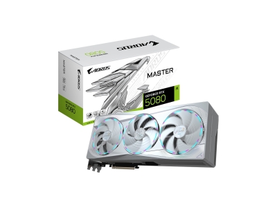 Видеокарта Gigabyte (GV-N5080AORUSM ICE-16GD) RTX5080 AORUS MASTER ICE 16G