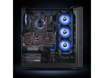 Кулер для компьютерного корпуса Thermaltake Pure A12 LED Blue (Single Fan Pack)