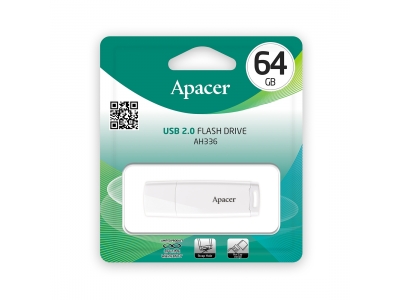 USB-накопитель Apacer AH336 64GB Белый