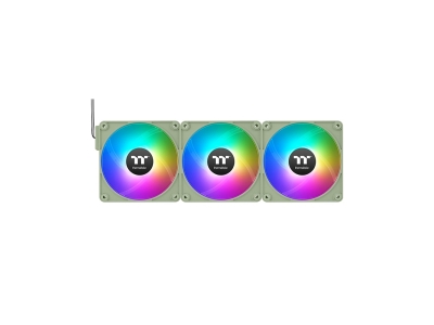 Кулер для компьютерного корпуса Thermaltake CT140 ARGB Sync PC Cooling Fan Matcha Green (3 pack)