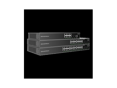 Grandstream GWN7803, Enterprise Layer 2+ Managed Network Switch, 24-ports Gigabit Ethernet, 4-SFP, Desktop, wall-mount, or rack-mount