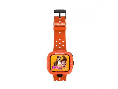 Смарт часы Elari KidPhone Masha and the Bear Orange