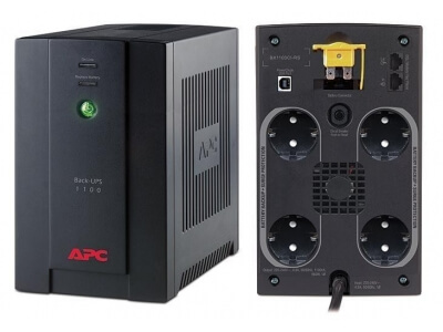 APC Back-UPS BX, Line-Interactive, 1100VA / 660W BX1100CI-RS