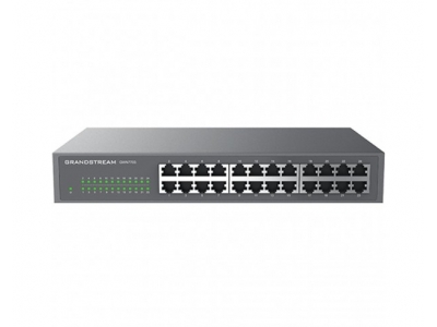 Grandstream GWN7703, Unmanaged Network Switch, 24x GbE RJ45, metal case