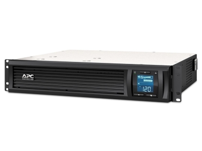 APC Smart-UPS 1000VA, установленный в стойку, ЖК-дисплей, 230В с портом SmartConnect