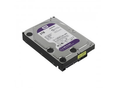 Жёсткий диск для видеонаблюдения Western Digital Purple HDD 2Tb WD20PURZ