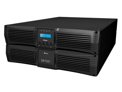 Delta Electronics RT 10kVA, 1:1, 230V, PF unity, default charging current 1.5A, inbuilt 20x9Ah batteries, with MBB