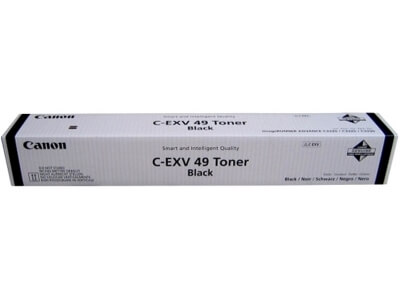 TONER Canon C-EXV 49 BLACK  Yield 36k for iR ADV C33xx