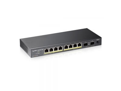 Коммутатор Cisco GS1100-10HP (10/100/1000 Mbit, 2 SFP порта) GS1100-10HP