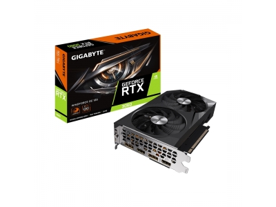 Видеокарта Gigabyte (GV-N3060WF2OC-12GD) RTX3060 WINDFORCE OC 12G