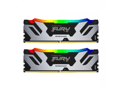 Комплект модулей памяти Kingston FURY Renegade RGB XMP KF564C32RSAK2-32 DDR5 32GB (Kit 2x16GB) 6400M