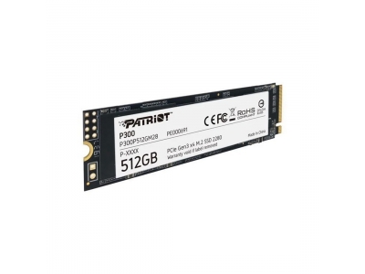 Твердотельный накопитель SSD Patriot P300 512GB M.2 NVMe PCIe 3.0x4