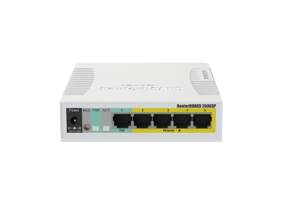 Коммутатор MikroTik CSS106-1G-4P-1S