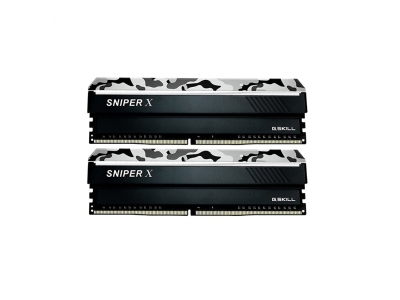 Комплект модулей памяти G.SKILL SniperX F4-2666C19D-16GSXW DDR4 16GB (Kit 2x8GB) 2666MHz