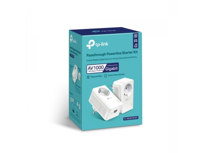 Комплект Powerline адаптеров TP-Link TL-PA7017P KIT