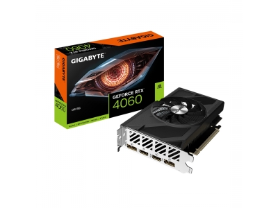 Видеокарта Gigabyte (GV-N4060D6-8GD) RTX4060 D6 8G