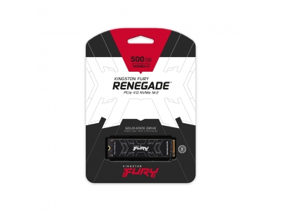 Твердотельный накопитель SSD Kingston FURY Renegade SFYRS/500G M.2 NVMe PCIe 4.0