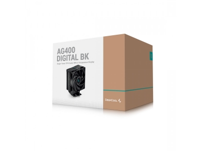 Кулер для процессора Deepcool AG400 DIGITAL BK