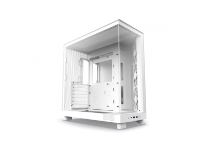 Компьютерный корпус NZXT H6 Flow CC-H61FW-01 White без Б/П