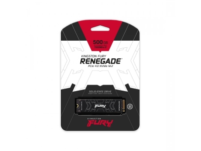 Твердотельный накопитель SSD Kingston FURY Renegade SFYRSK/500G M.2 NVMe PCIe 4.0 HeatSink