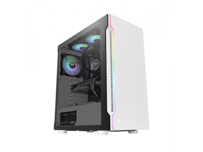 Компьютерный корпус Thermaltake H200 TG White RGB без Б/П