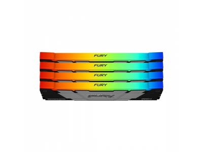 Комплект модулей памяти Kingston FURY Renegade RGB KF436C18RB2AK4/128 DDR4 128GB (Kit 4x32GB) 3600