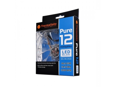 Кулер для компьютерного корпуса Thermaltake Pure 12 S LED Blue