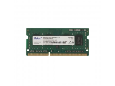 Модуль памяти Netac для ноутбука NTBSD3N16SP-04 DDR3 4GB <PC3-12800/1600MHz>