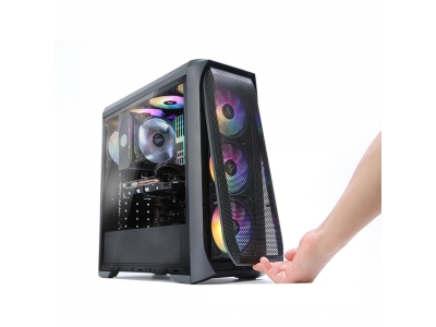 Компьютерный корпус Zalman N5 MF Black без Б/П