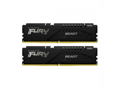 Комплект модулей памяти Kingston FURY Beast KF552C40BBK2-16 DDR5 16GB (Kit 2x8GB) 5200MHz