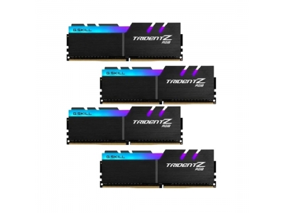 Комплект модулей памяти G.SKILL TridentZ RGB F4-3600C19Q-32GTZRB DDR4 32GB (Kit 4x8GB) 3600MHz