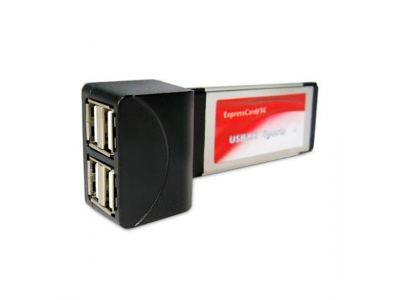 Адаптер Express Card на USB HUB 4 Порта