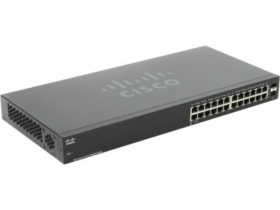 Коммутатор Cisco SG110-24 (10/100/1000 Mbit) SG110-24-EU