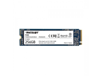 Твердотельный накопитель SSD Patriot P300 256GB M.2 NVMe PCIe 3.0x4