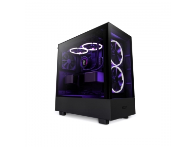 Компьютерный корпус NZXT H5 Elite CC-H51EB-01 Black без Б/П