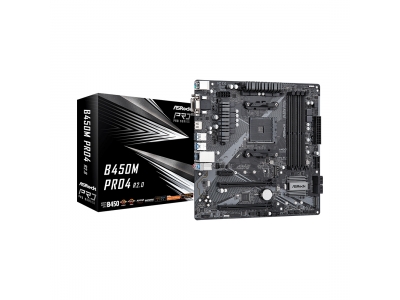 Материнская плата ASRock B450M PRO4 R2.0