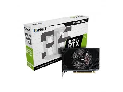 Видеокарта PALIT RTX3050 STORMX 6G (NE63050018JE-1070F)