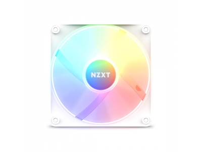 Кулер для компьютерного корпуса NZXT F120 RGB Core RF-C12SF-W1 White