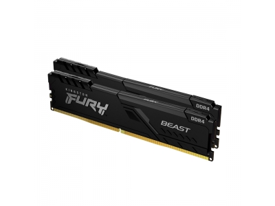 Комплект модулей памяти Kingston FURY Beast KF426C16BBK2/16 DDR4 16GB (Kit 2x8GB) 2666MHz