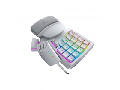 Мини клавиатура - кейпад Razer Tartarus Pro - Mercury White