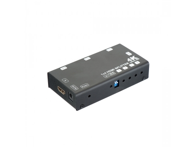 Сплиттер 1x4 HDMI 4K 3D HS-4P4K-60HD3D