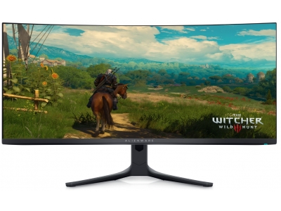 Dell Alienware 34 Monitor - AW3423DWF - 86.8cm (34") Curved QD-OLED  QHD (3440 x 1440)/ (21:9 )/HDMI, DP, USB hub/ War 3Yrs