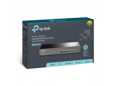 Коммутатор TP-Link TL-SG1008MP